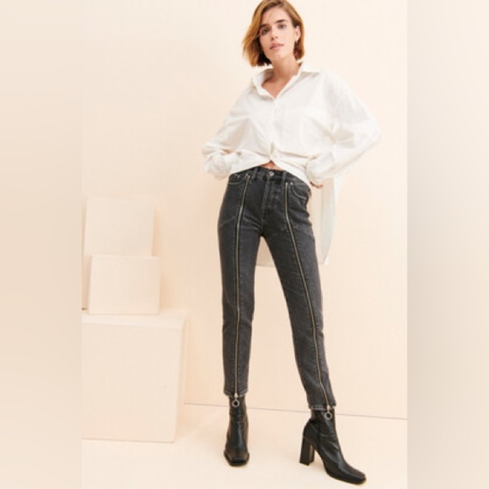 BUNDLE 3 FOR $75 PISTOLA “Nico” BLUE zipper jeans Jeans Size 26